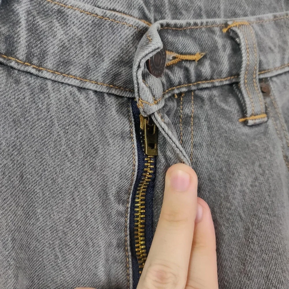 Levi's Super‎ Baggy Jeans Mens 32x30 Grey Relaxed Wide Leg Streetwear Skater